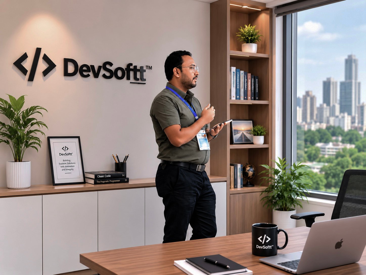 Mainak Biswas, Founder & CEO of DevSoftt Developers